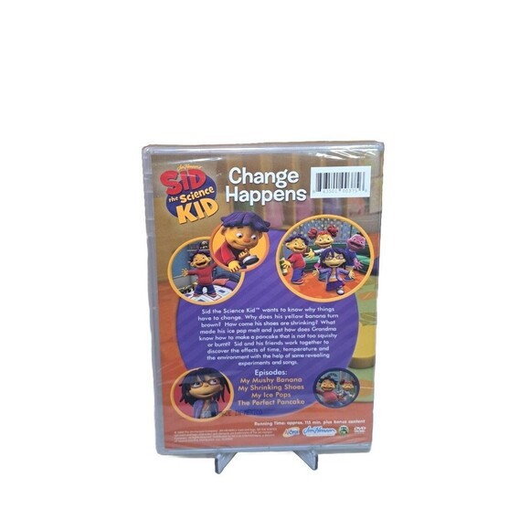 Sid the Science Kid Change Happens 4 Episodes Brand New Sealed PBS Kids DVD Show - Picture 2 of 2